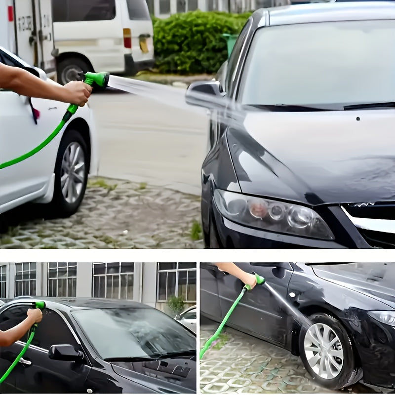 Tubo da Giardino ad Alta Pressione con Ugello Spray – Resistente, Versatile e Facile da Usare