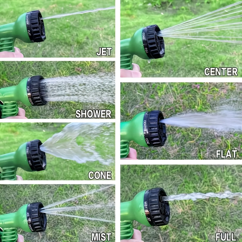 Tubo da Giardino ad Alta Pressione con Ugello Spray – Resistente, Versatile e Facile da Usare