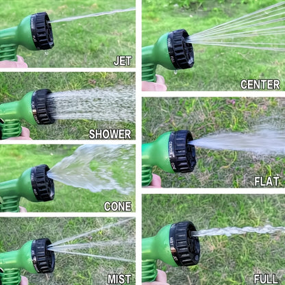 Tubo da Giardino ad Alta Pressione con Ugello Spray – Resistente, Versatile e Facile da Usare